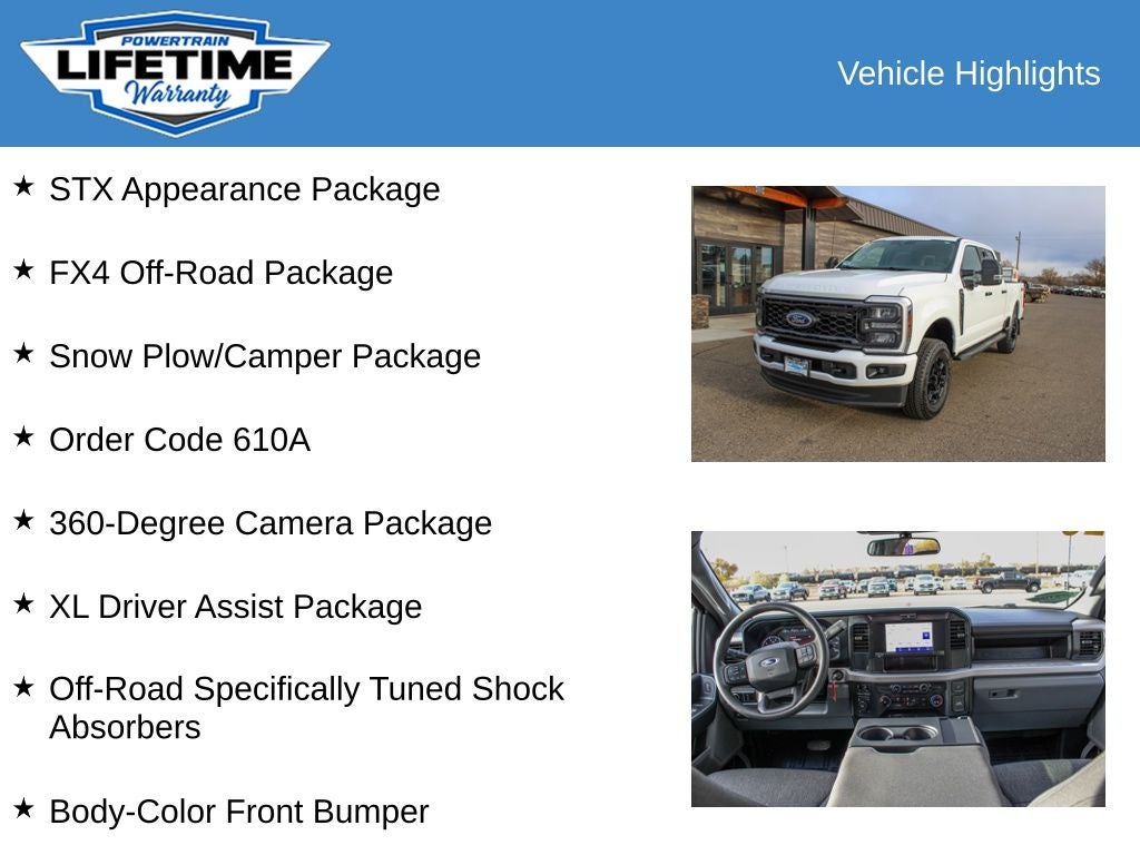 2025 Ford F-350SD — side profile view
