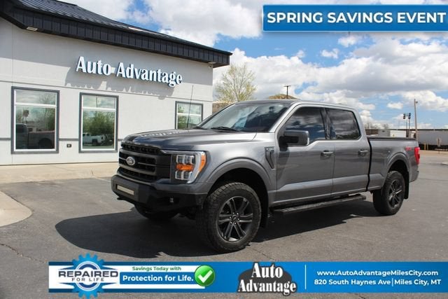 2021 Ford F-150 XL in Carbonized Gr — front three-quarter view
