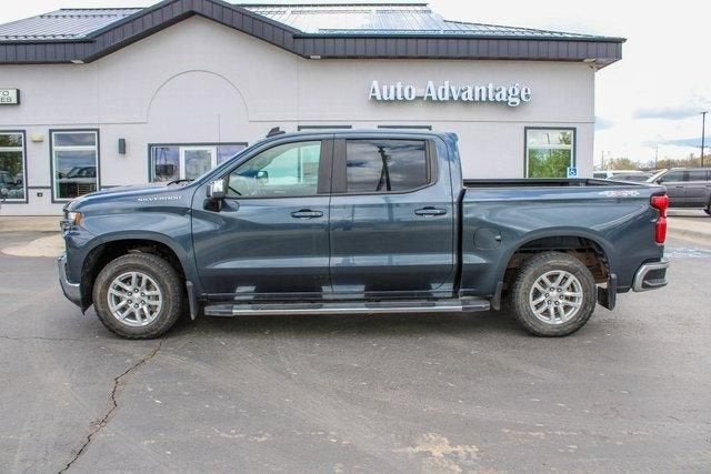 2019 Chevrolet Silverado 1500 LT in Shadow Gray Metallic — front three-quarter view