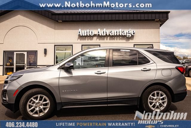2024 Chevrolet Equinox LT in Sterling Gray Metallic — front three-quarter view
